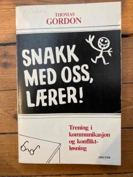 Snakk med oss, lærer