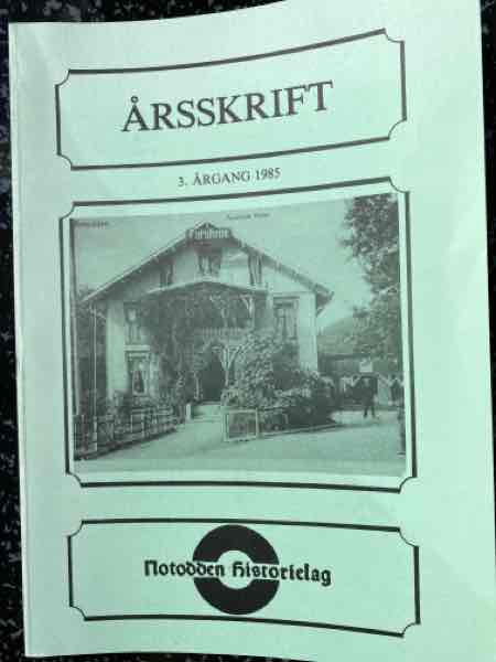Årsskrift 1985