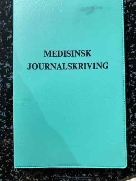 Medisinsk journalskriving
