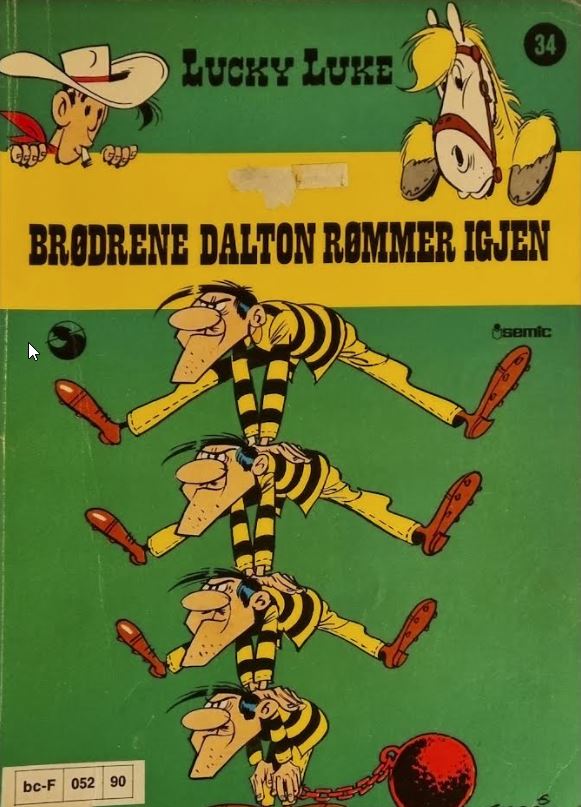 Lucky Luke 34 Brødrene Dalton rømmer igjen