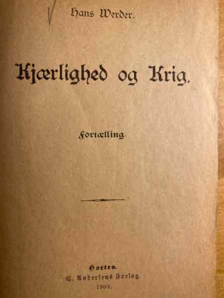 Kjærlighed og Krig