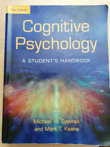 Cognitive Psychology 
