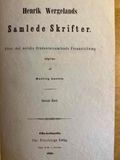 Henrik Wergelands samlede skrifter