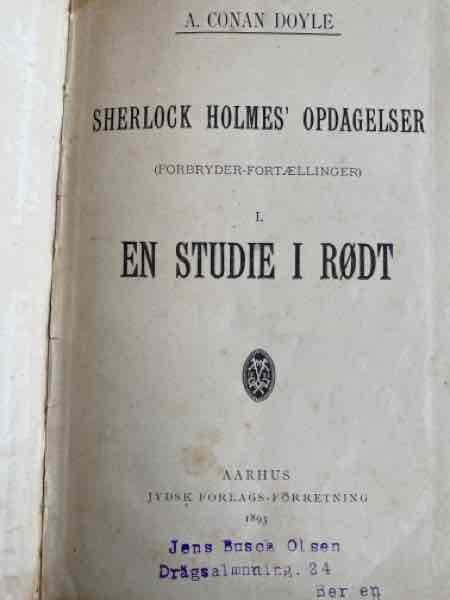 SHERLOCK HOLMES OPDAGELSER