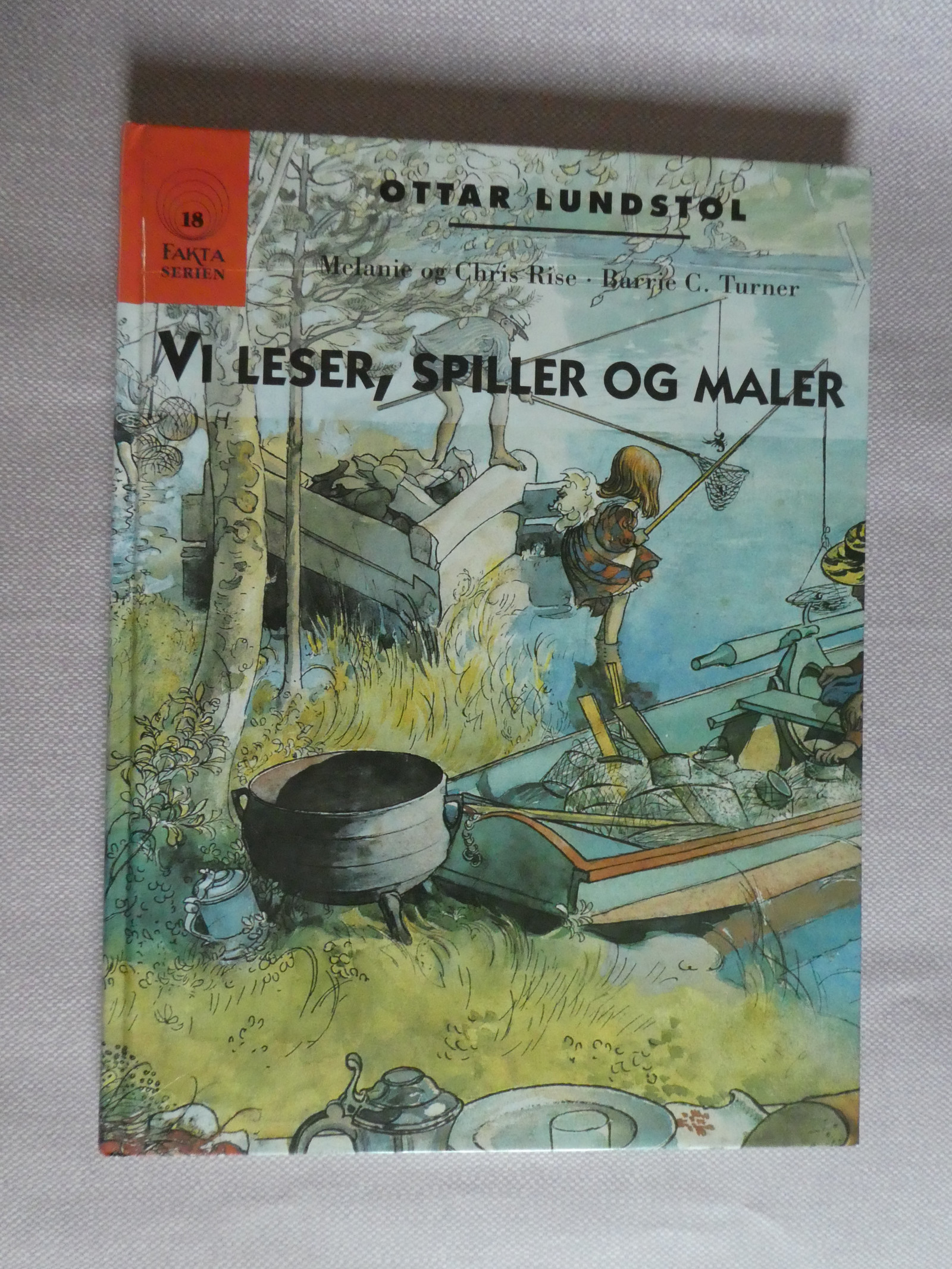 Vi leser, spiller og maler
