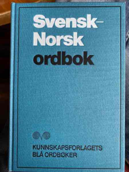 SVENSK-NORSK ordbok