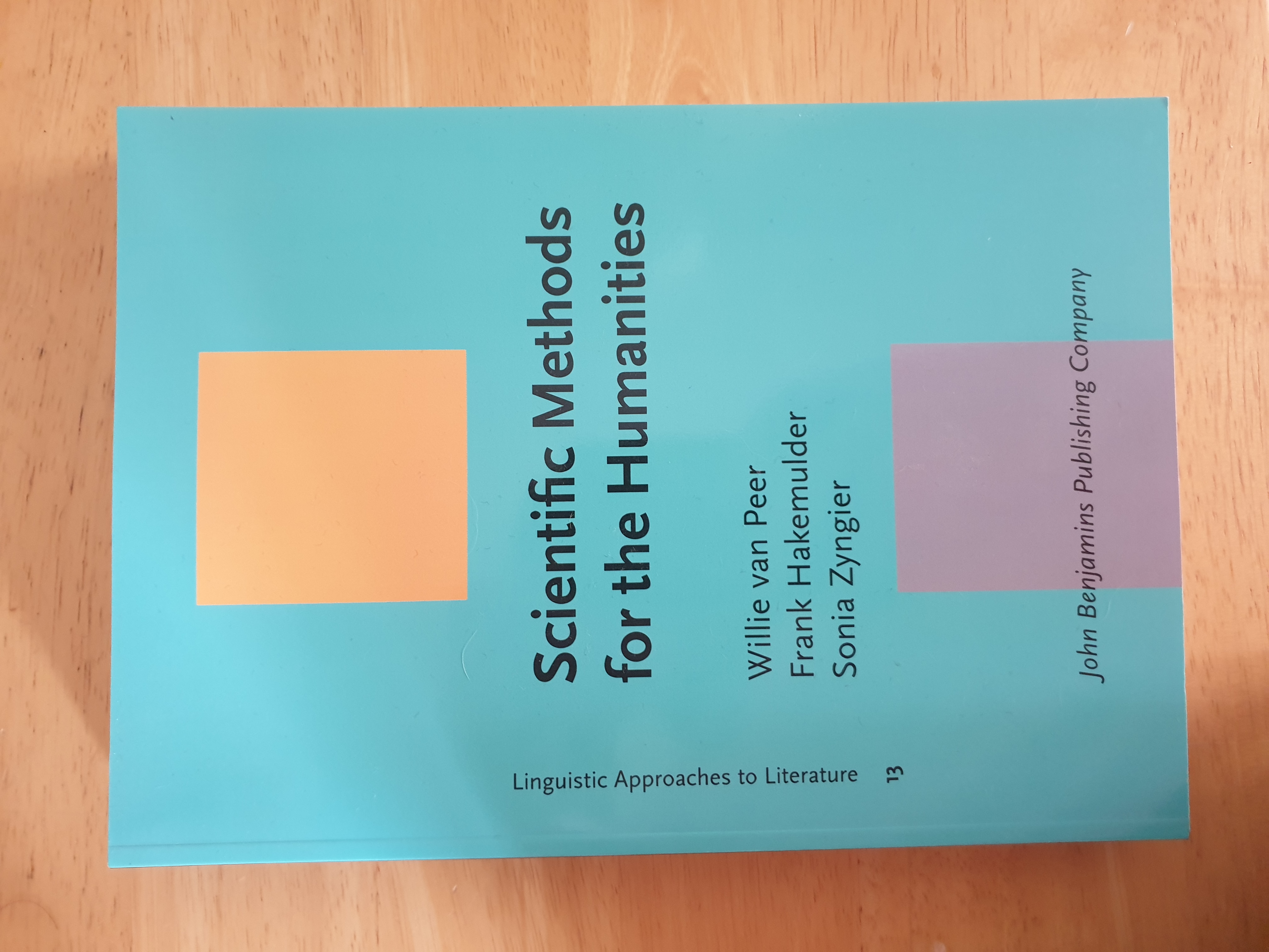 Scientific Methods for the Humanities