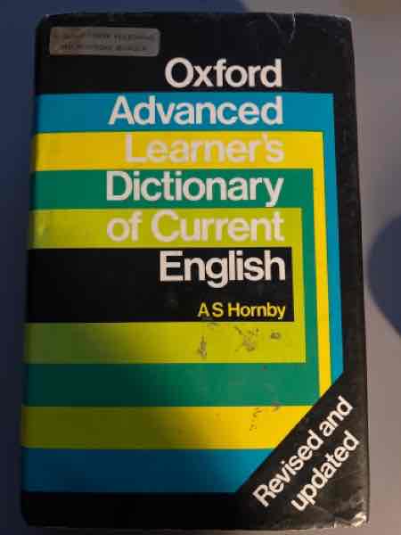 Oxford Advanced Learner’s Dictionary of Current English