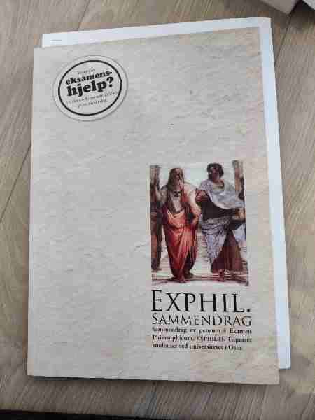 Exphil sammendrag