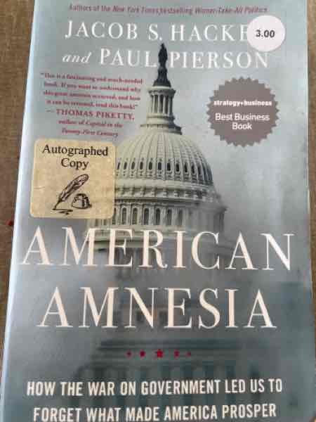 American Amnesia