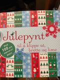 Julepynt til å klippe ut, brette og lime
