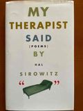 My therapist said