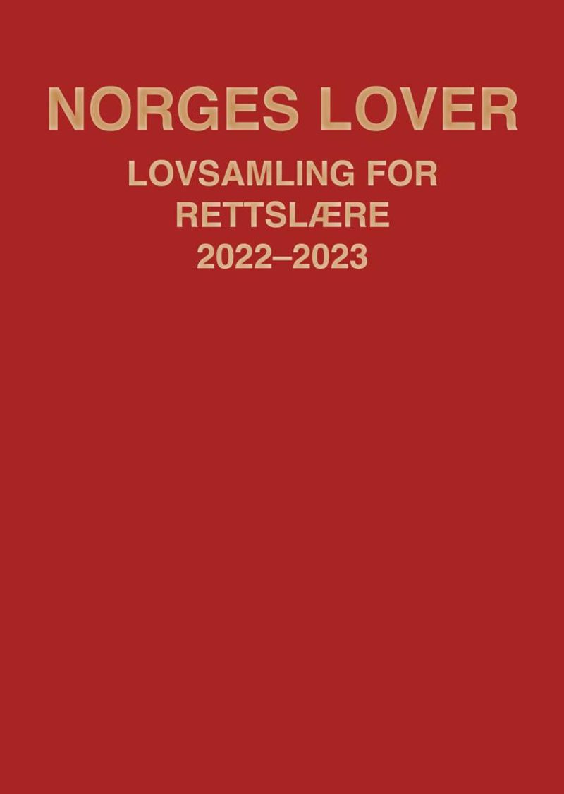 Norges lover