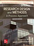 Research design and methods