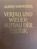 VERFALL UND WIEDERAUFBAU DER KULTUR