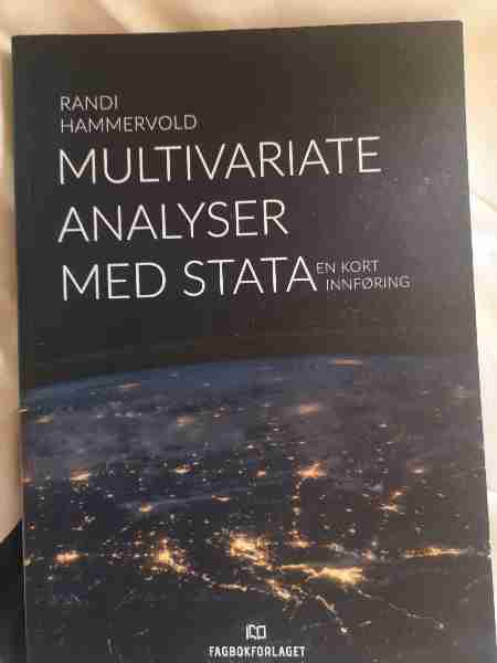 Multivariate analyser med stata 