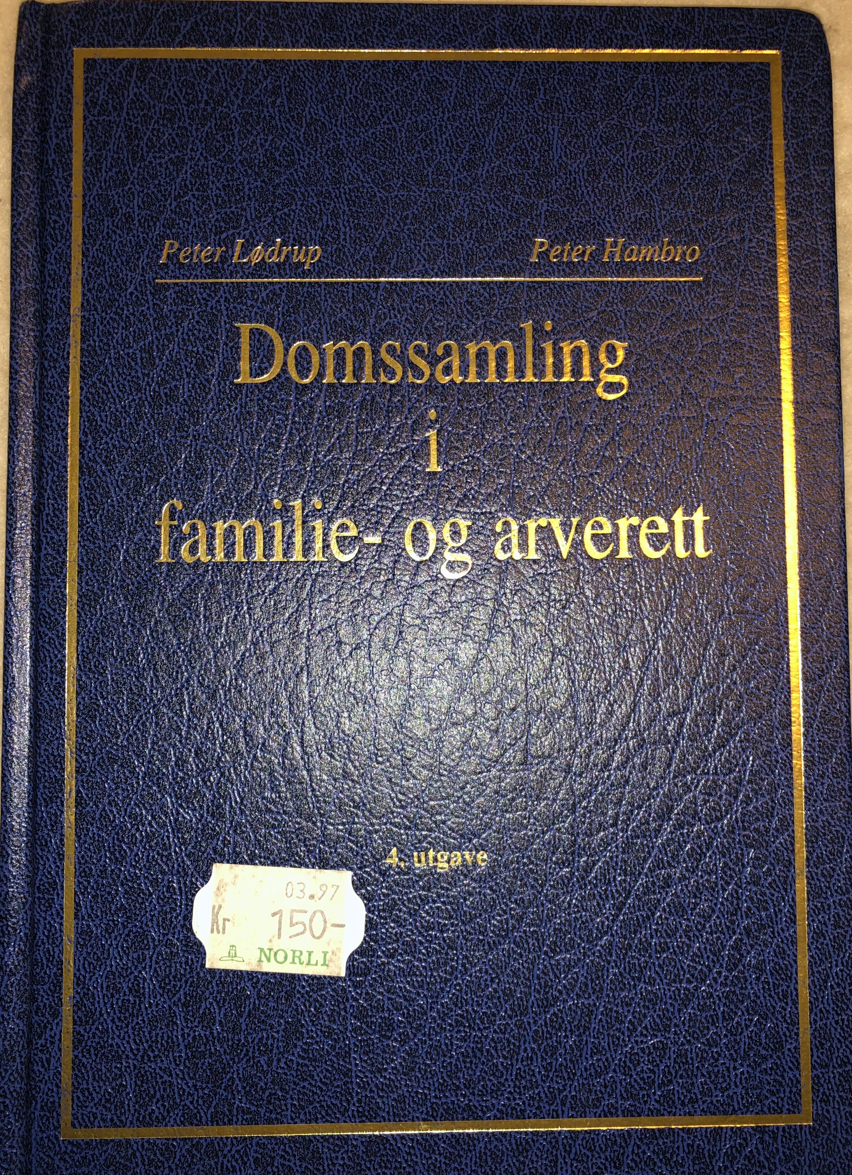 Domssamling i familie- og arverett