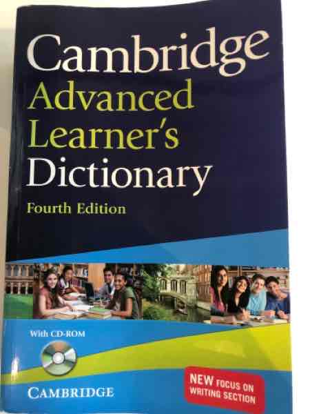 Cambridge Advanced Learner’s Dictionary Fourth Edition