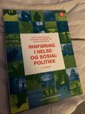 Innføring i helse- og sosialpolitikk 