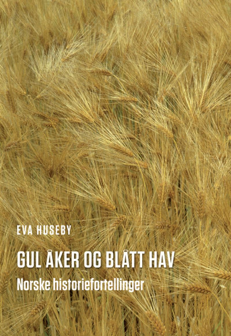 Gul åker og blått hav