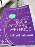 Bryman's Social Research Methods