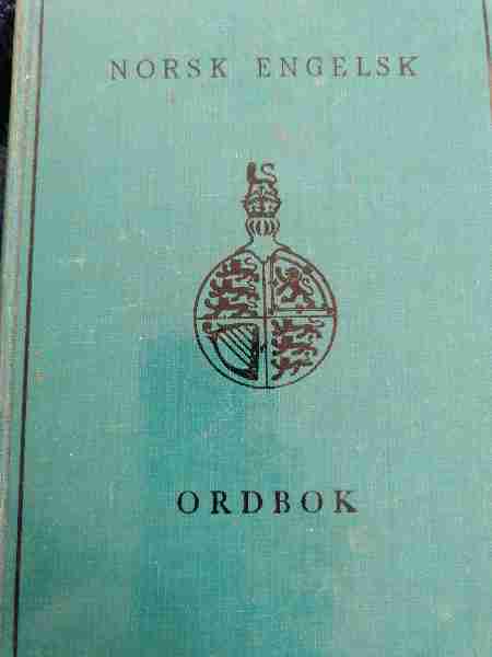 Norsk Engelsk Ordbok 