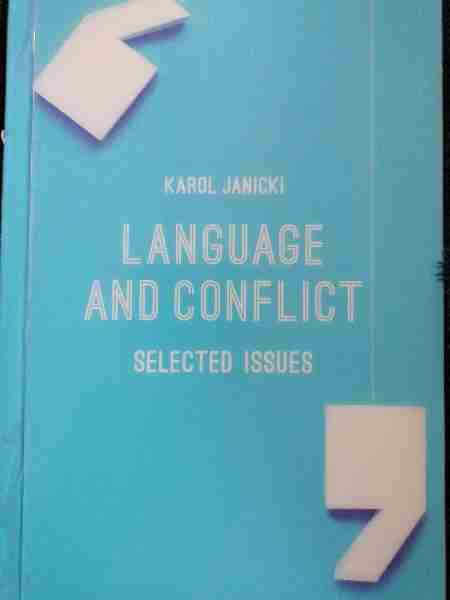 Language And Conflict 