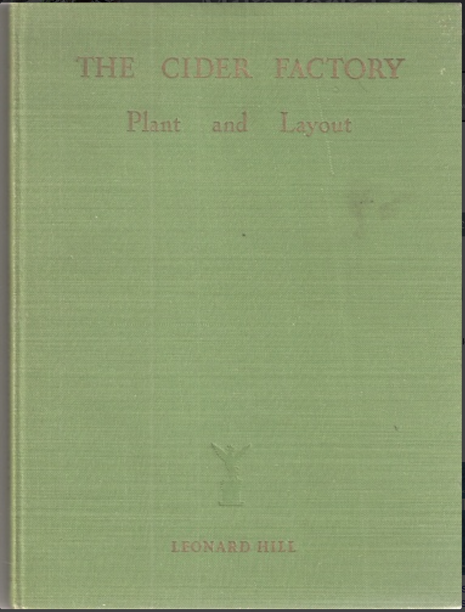 The cider factory Plant and Layout