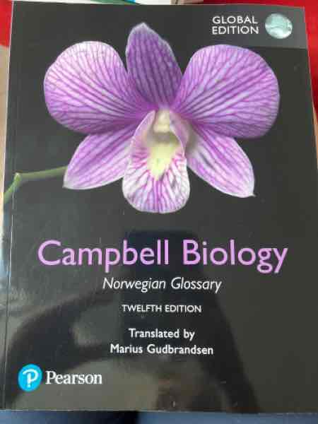 Campbell biology Norwegian glossary