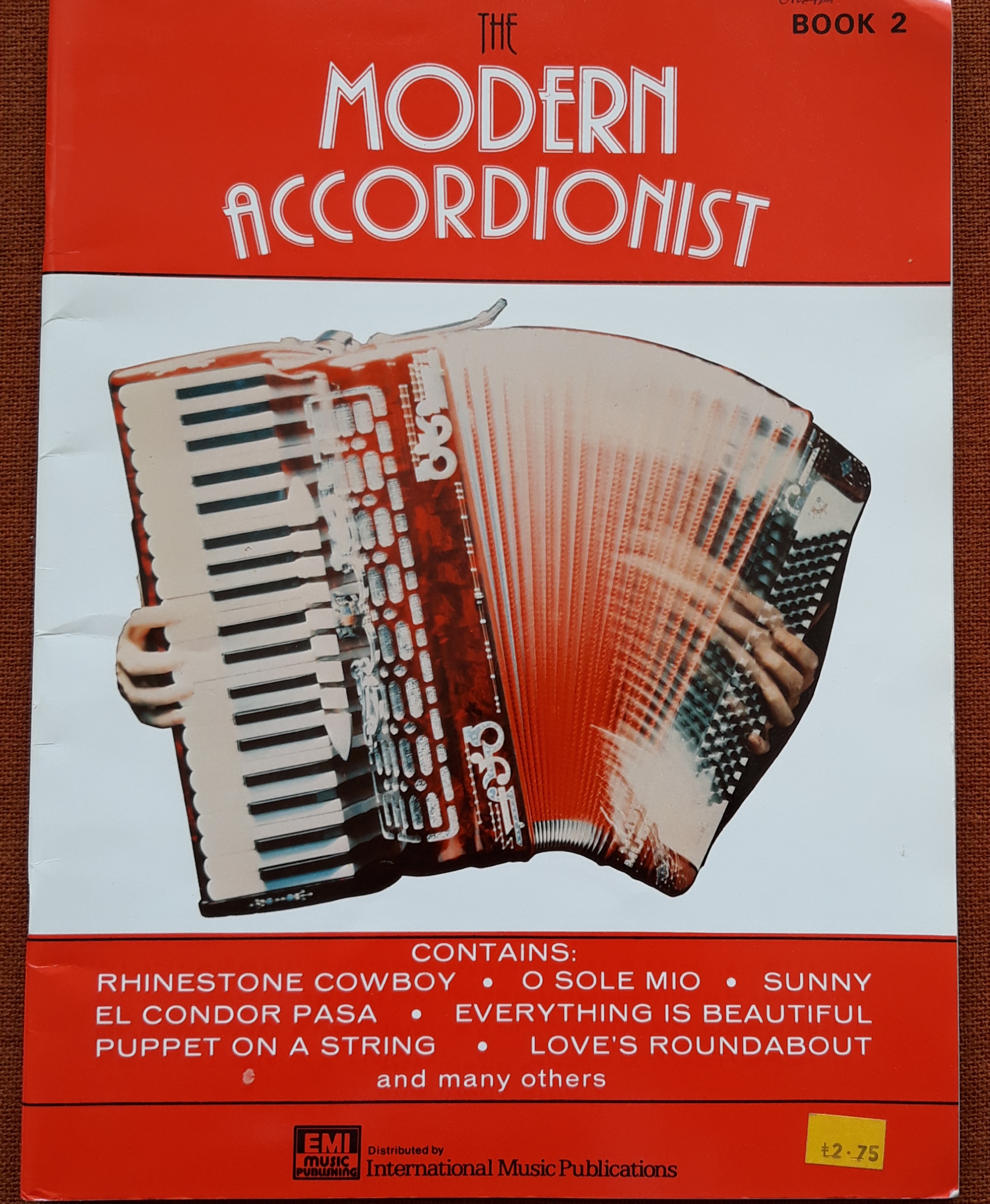 The modern accordionist. Book 2