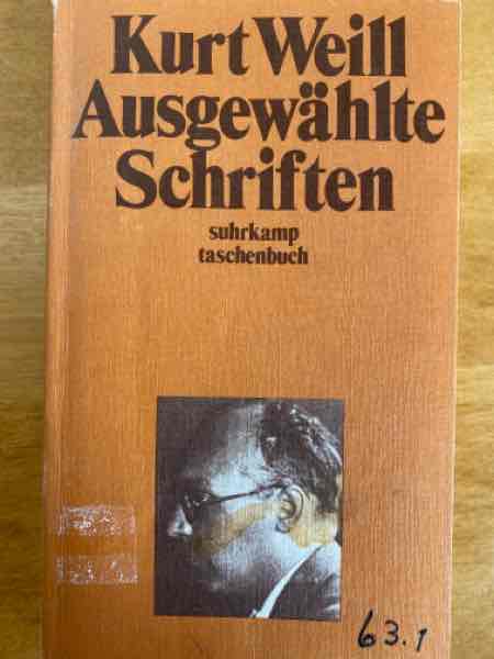 Ausgewählte Schriften 