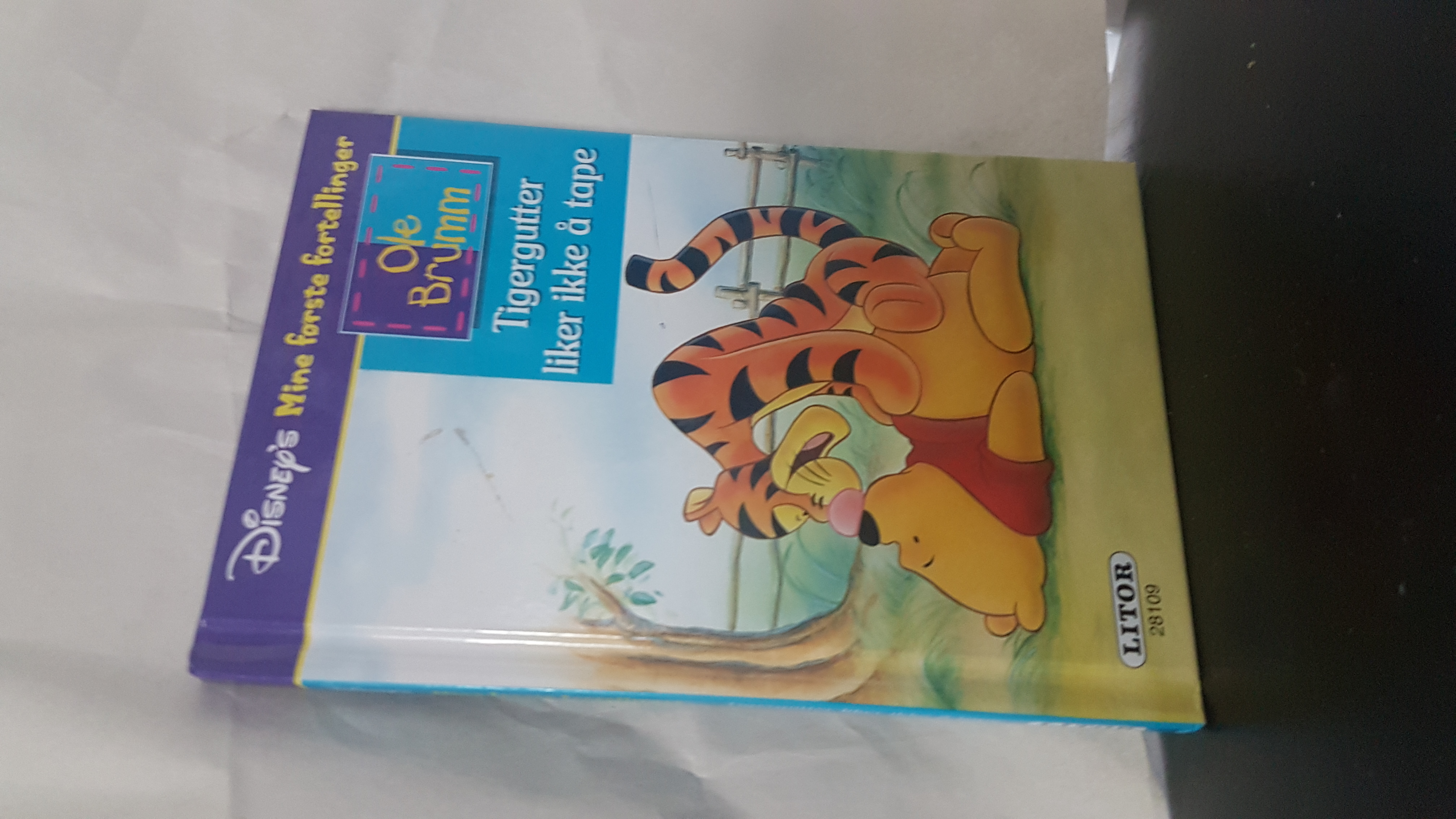 Tigergutter liker ikke å tape