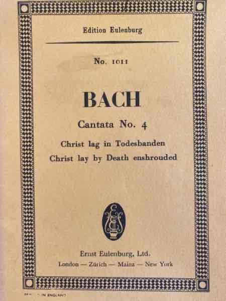 BACH Cantata No.4
