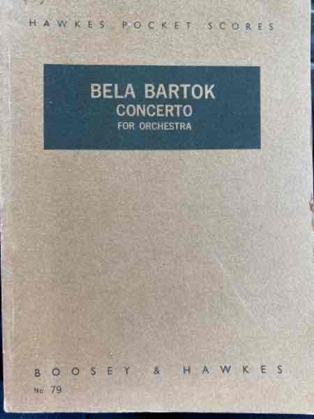 BELA BARTOK Concerto 