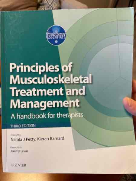 Principles of Musculoskeletal Treatment and Management