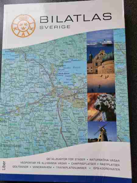 Bilatlas Sverige