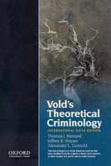 Vold's theoritical criminology