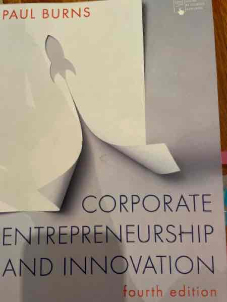 Corporate entrepreneurship and innovation