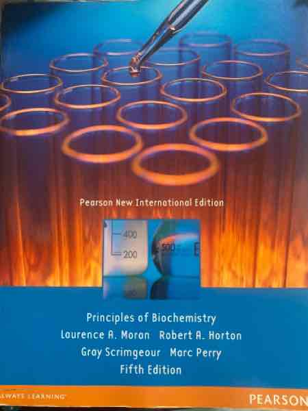 Principles of biochemistry 