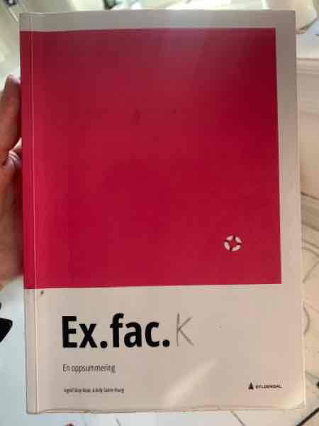 Ex.fac.k En oppsummering