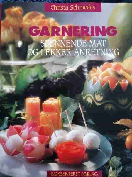 Garnering Spennende Mat Og Lekker Anretning