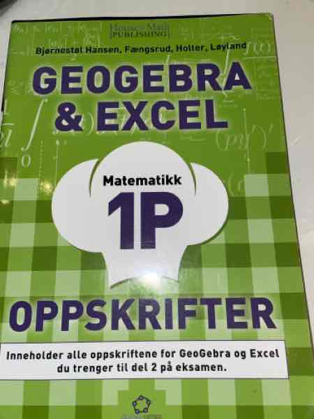 Geogebra & excel 