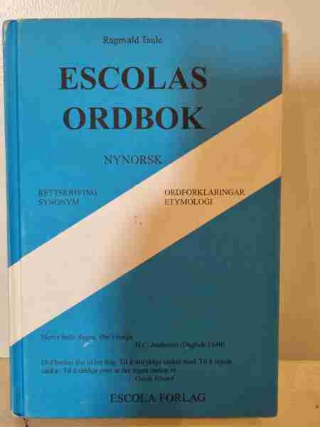 Escolas ordbok