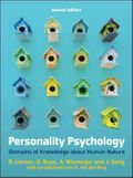 Personality psychology: domains of Knowledge about Human Nature second edition 