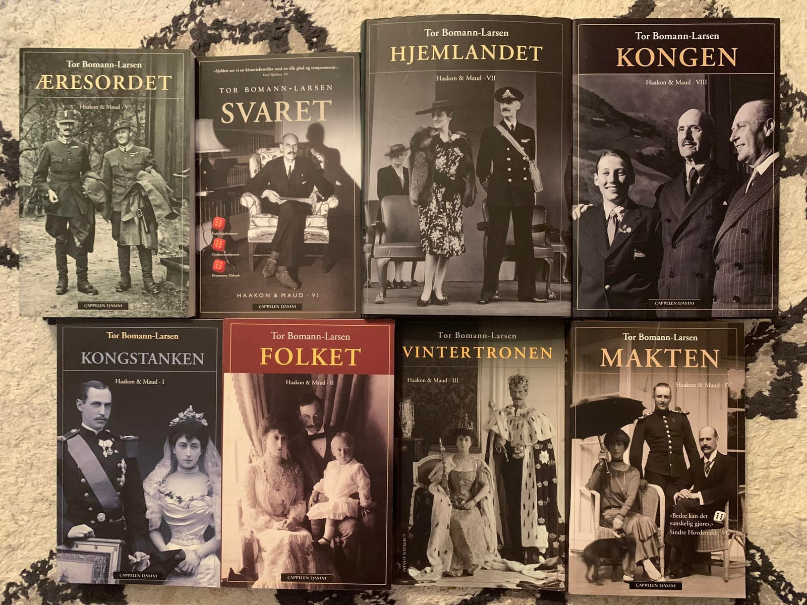 Haakon & Maud (8 bøker, hele serien)