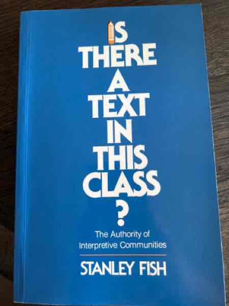 Is there a text in this class?