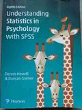 Understanding statistics in psychology with SPSS