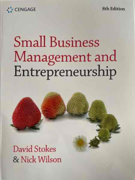 Small business and entrepreneurship
