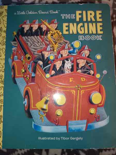 The Fire Engine Book (Little Golden Board Book)