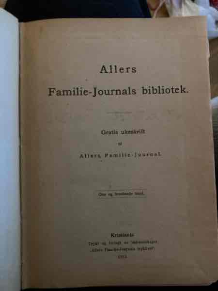 Allers Familie-Journals bibliotek 